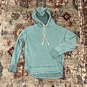 COZY thick blue hoodie
